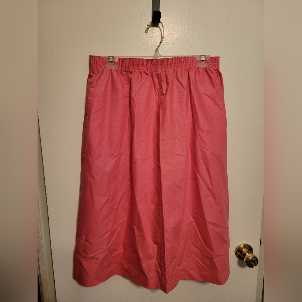 Vintage Pink A-Line Skirt